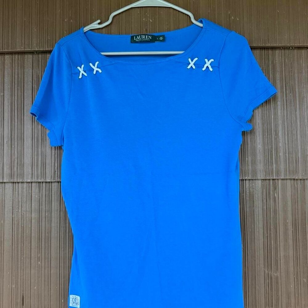 Ralph-lauren Women's Blue T-shirt